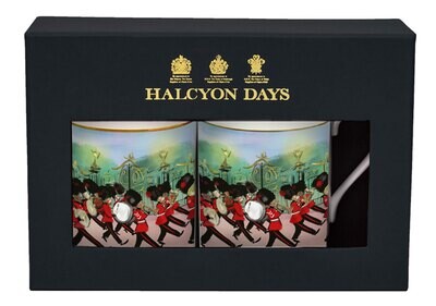 Halcyon Days TR Marching Down the Mall Mug Set of 2 BCTMM01MSG, MPN: BCTMM01MSG,