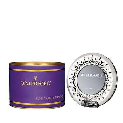 Waterford Giftology Lismore Round Mini Picture Frame 3 Inch Purple Tube 1058329, MPN: 1058329, 7015…