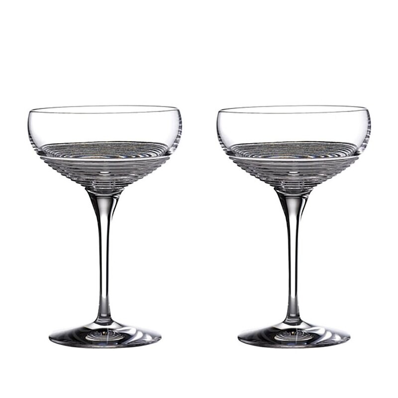 Waterford Mixology Circon Coupe Large 10.6 oz Set of 2 1066838