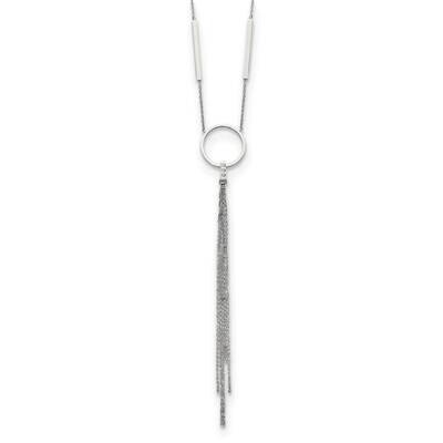 Tassel 23.5 Inch Necklace Stainless Steel Polished SRN3014-23.5 by Chisel, MPN: SRN3014-23.5, 19110…