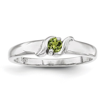 1 Birthstone Mother&#39;s Ring Sterling Silver XMR11/1SS-10, MPN: XMR11/1SS-10, 883957862323