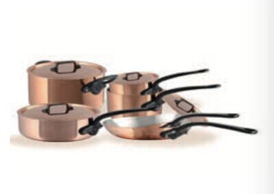 Mauviel 10 Piece Cookware Set 690006