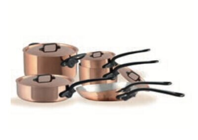 Mauviel 10 Piece Cookware Set 640010
