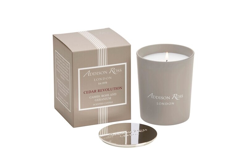 Addison Ross Cedar Revolution Scented Candle 190g / 6.7oz Net Mineral & Vegetable Wax CA0111