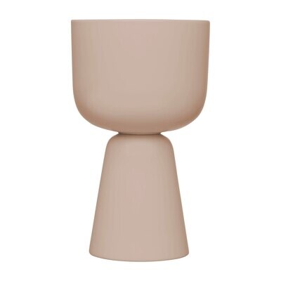 iittala Nappula Plant Pot 10.25 Inch x 6 Inch Beige, MPN: 1052355, 6411923668149