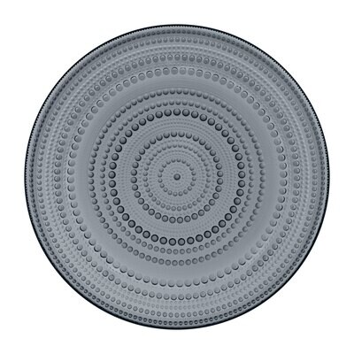 iittala Kastehelmi Large Plate 12.25 Inch Dark Grey, MPN: 1057145, 6411923670715