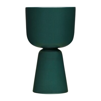 iittala Nappula Plant Pot 10.25 Inch x 6 Inch Dark Green, MPN: 1051521, 6411923667586