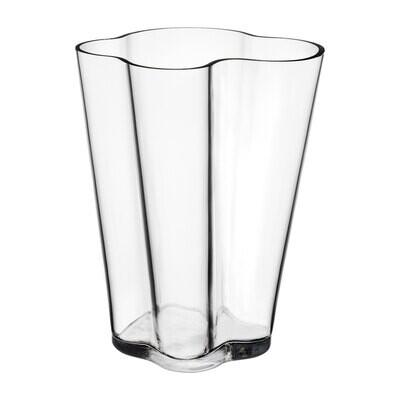 iittala Aalto Vase 10.5 Inch Clear, MPN: 1051196, 6411923667272