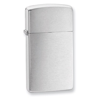 Zippo Slim Brushed Chrome Lighter GL989, MPN: GL989, 41689130084