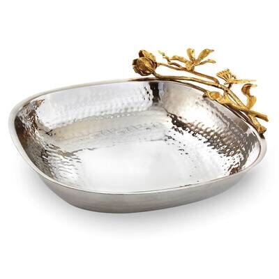 Butterfly Hammered Stainless Steel Large Square Bowl GM22361, MPN: GM22361, 15227700664
