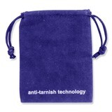 4.00x5.50 Set of 10 Anti-Tarnish Velveteen Pouches GM3289, MPN: GM3289,