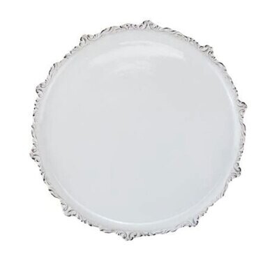 Arte Italica Renaissance Imperial White Salad Dessert Plate IMP602W