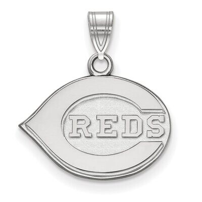 Cincinnati Reds Small Pendant 14k White Gold 4W002RDS, MPN: 4W002RDS, 886774827155