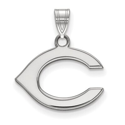 Cincinnati Reds Small Pendant 14k White Gold 4W014RDS, MPN: 4W014RDS, 886774840147