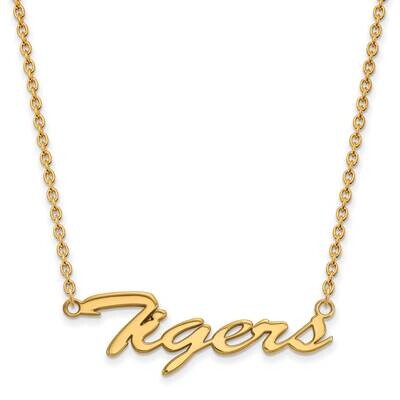 Clemson University Script Necklace 10k Yellow Gold 1Y043CU-18, MPN: 1Y043CU-18, 191101120923