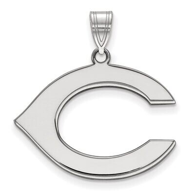 Cincinnati Reds Large Pendant Sterling Silver SS016RDS, MPN: SS016RDS, 886774627892