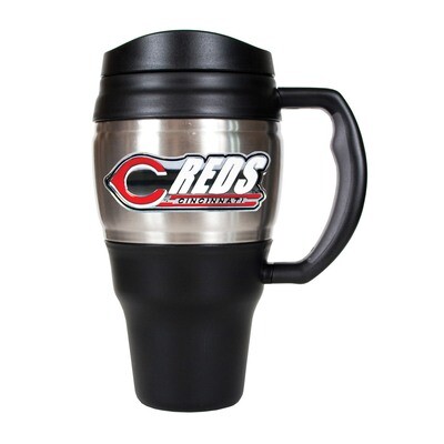 MLB Cincinnati Reds 20oz Stainless Steel Travel Mug GC5098, MPN: GC5098, 89006564273