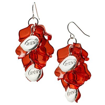 Cincinnati Reds Celebration Dangle Earrings RDS074ERD