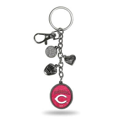 MLB Cincinnati Reds Sparo Charm Key Ring GC6893, MPN: GC6893, 767345693105