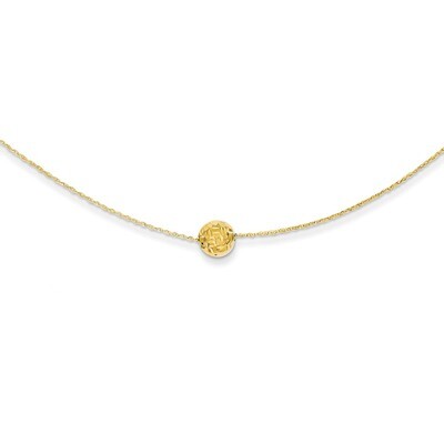 Bead Necklace 18 Inch 14k Gold SF1873-18, MPN: SF1873-18, 886774300245