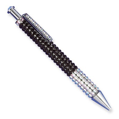 Jet Black Swarovski Crystal Ball-point Pen GM5113, MPN: GM5113, 788089122850