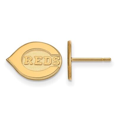 Cincinnati Reds x-Small Post Earring 10k Yellow Gold 1Y006RDS, MPN: 1Y006RDS, 886774803777