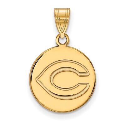 Cincinnati Reds Medium Disc Pendant 10k Yellow Gold 1Y020RDS, MPN: 1Y020RDS, 886774811796