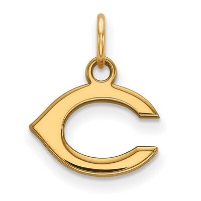 Cincinnati Reds x-Small Pendant 10k Yellow Gold 1Y013RDS, MPN: 1Y013RDS, 886774808994