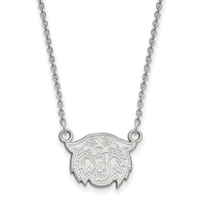 Villanova University Small Pendant with Necklace 14k White Gold 4W0037VIL-18, MPN: 4W0037VIL-18, 88…