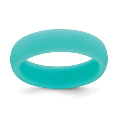Sky Blue 5.7mm Band Silicone SL100-LBL-10, MPN: SL100-LBL,