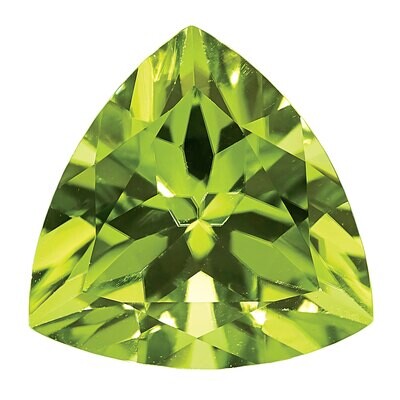 Peridot 4mm Trillion AA Quality Gemstone PE-0400-TRF-AA, MPN: PE-0400-TRF-AA,