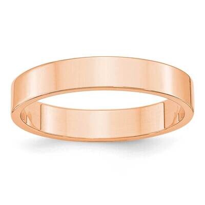 4mm Flat Band 14k Rose Gold RFLL040, MPN: RFLL040, 883957909486