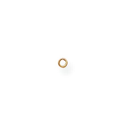 24 Gauge 2.6mm Round Jump Ring Setting 14k Yellow Gold YG2873, MPN: YG2873,