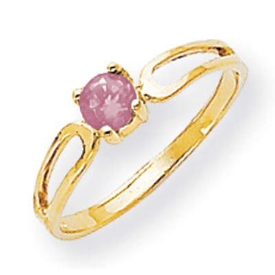 4mm Pink Sapphire Ring 14k Gold X9674SP, MPN: X9674SP, 883957361628