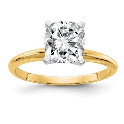2ct. G H I True Light Cushion Moissanite Solitaire Ring 14k Gold YGSH15C-15MT, MPN: YGSH15C-15MT, 1…