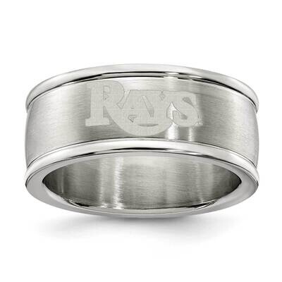 Tampa Bay Rays Logo Band Ring Stainless Steel DEV035-SZ6, MPN: DEV035, 634401791597