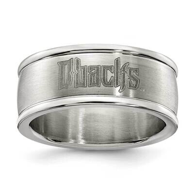 Arizona Diamondbacks Logo Band Ring Stainless Steel DIA035-SZ6, MPN: DIA035, 634401993496
