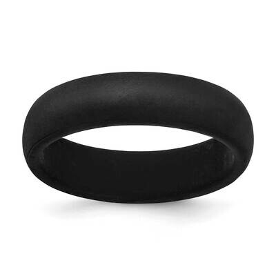 Black 5.7mm Band Silicone SL100-BK-10, MPN: SL100-BK,