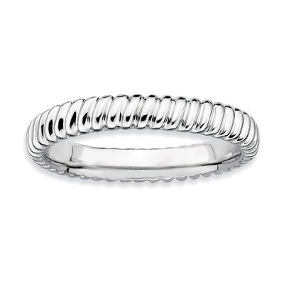 Ring - Sterling Silver Rhodium-plated QSK267, MPN: QSK267, 883957146911