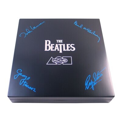 Acme The Beatles 4-Pc. Pen Set Wooden Box ZPBOX34, MPN: ZPBOX34