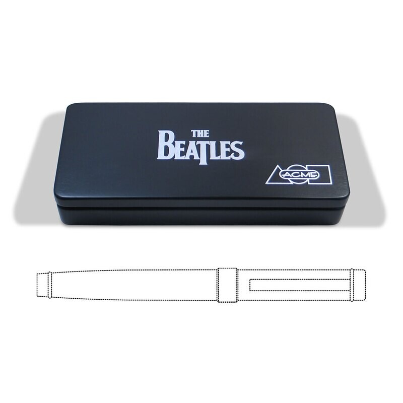 Acme The Beatles Collection Flat Top Pen Wooden Packaging ZPBOX32F