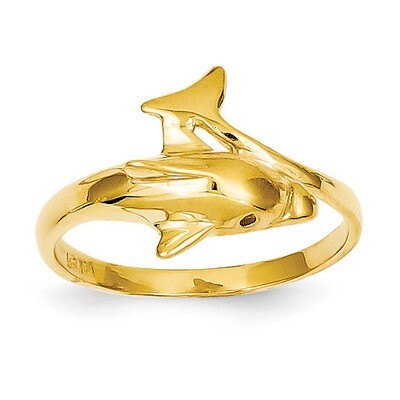 Dolphin Ring 14k Gold K3921, MPN: K3921, 637218014033