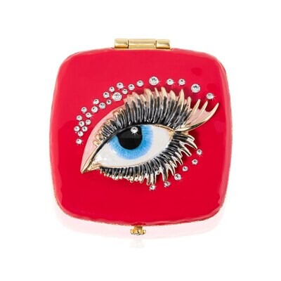 Jay Strongwater Bette Eye  Compact Mirror SCB8077-202, MPN: SCB8077-202, 848510023672