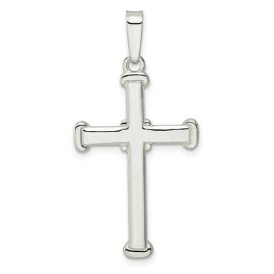 Cross Pendant Sterling Silver Polished QC11111, MPN: QC11111,