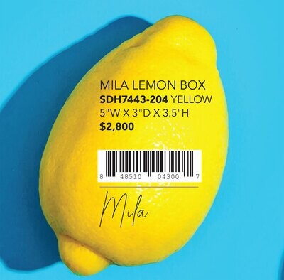 Jay Strongwater Mila Lemon Box SDH7443-204, MPN: SDH7443-204, 848510043007