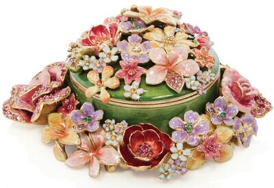 Jay Strongwater Ivy Bouquet Box SDH7441-289, MPN: SDH7441-289, 848510042987