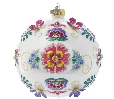 Jay Strongwater 4 in Oppulent Ornament SDH20092-250, MPN: SDH20092-250, 848510043373