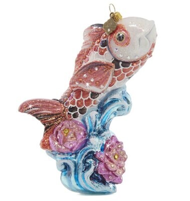 Jay Strongwater Koi Fish Ornament SDH20077-250, MPN: SDH20077-250, 848510043229