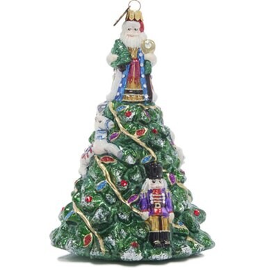 Jay Strongwater Decorated For Christmas Ornament SDH20076-250, MPN: SDH20076-250, 848510043212
