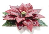 Jay Strongwater Pointsettia Table Objet SDH1967-250, MPN: SDH1967-250, 848510043892